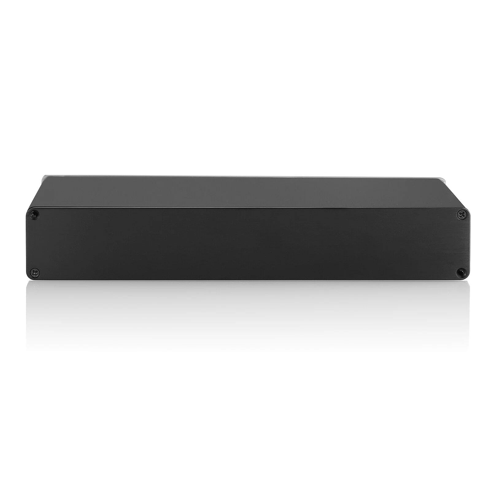 Alloggiamento in alluminio per amplificatore fai da te DAC Home Amplifier Chassis Box, controller scatola in alluminio, alloggiamento elettronico per progetto PCB, tipo diviso, alloggiamento fai da te