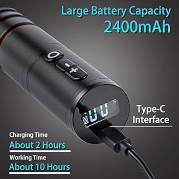 Amazon | Ambition Ninja Pro ワイヤレス タトゥーマシンキット