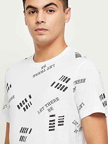 Image of Max Men Printed Ultra Slim Fit T-Shirt