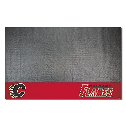 Fanmats NHL Calgary Flames Grill Mat, Small