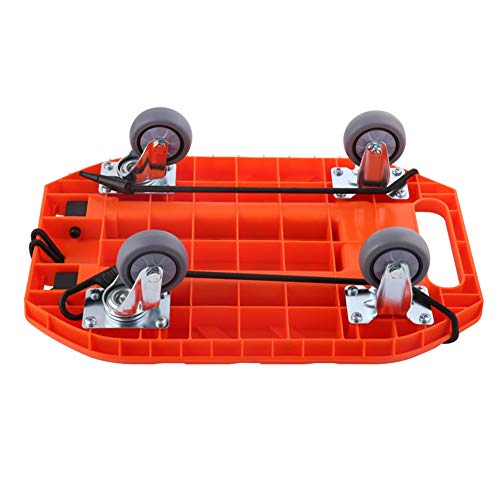 Luggage Cart-WAHOUM Folding Hand Trucks Heavy Duty 4-Wheel Utility Cart Portable Fold Up Trolley Compact and Lightweight… - Image 5
