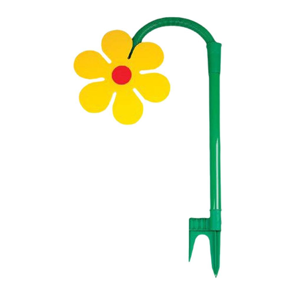 Funny Garden Sprinkler,Dog Sprinkler,Water Sprinkler for Kids,Crazy Flower Sprinkler,Dancing Daisy Yard Stake Lawn Water Sprinkler for Agriculture Patio Garden Watering (Yellow)