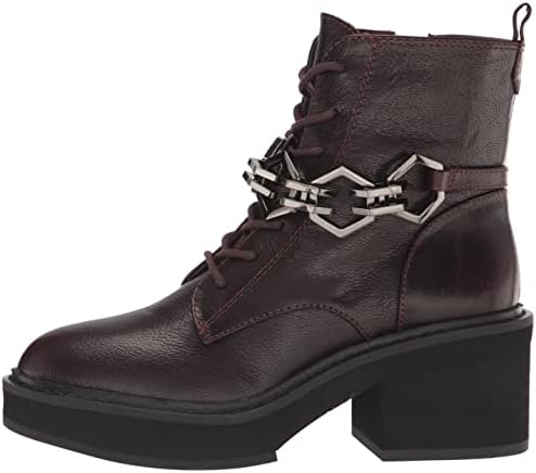 Vince Camuto Women's Footwear Women's Keltana Lace Up Bootie Ankle Boot, Wine, 8 | Image 7