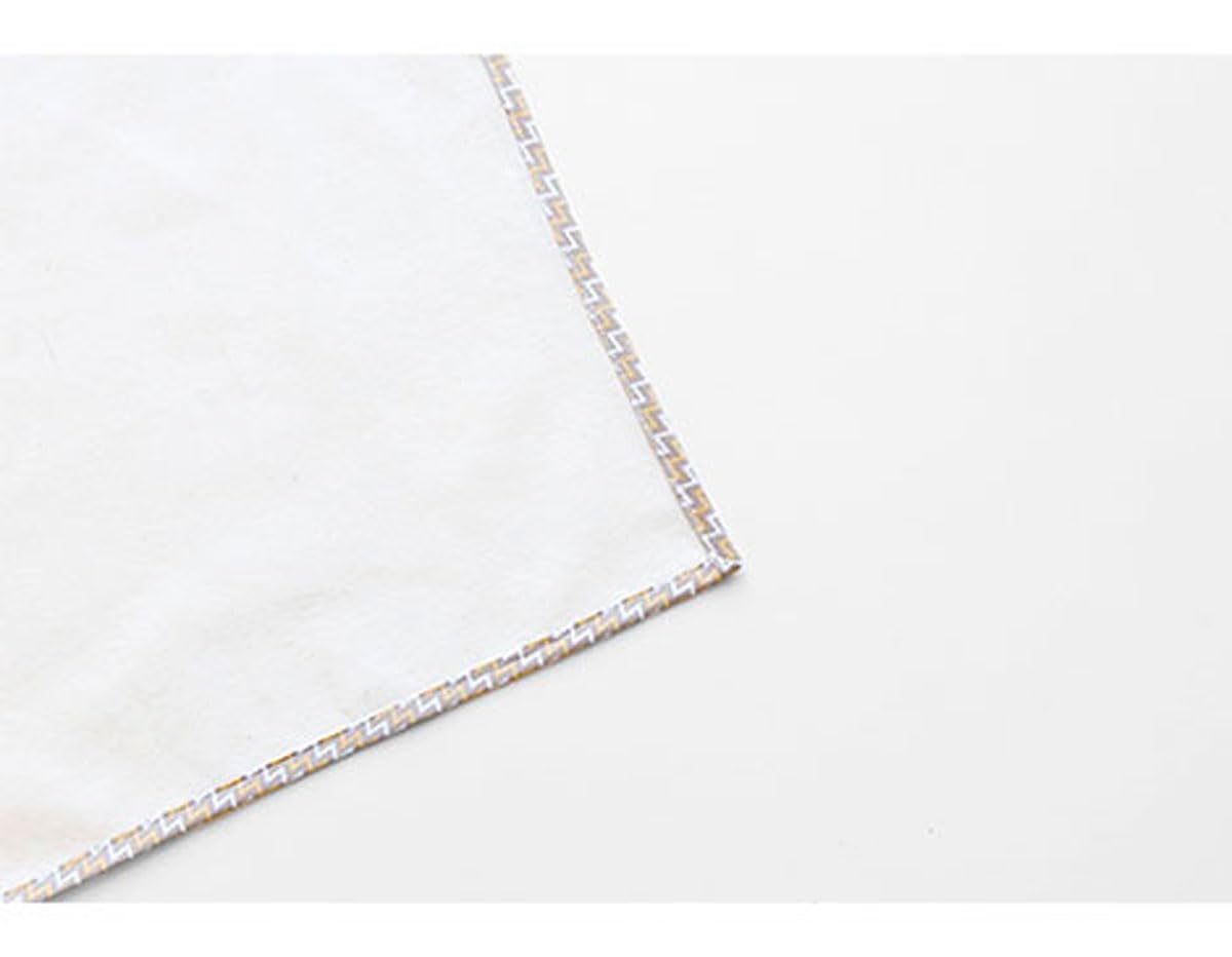 Ruban De Biais En Coton Doux De 35 Mm - Pli Simple - Marron