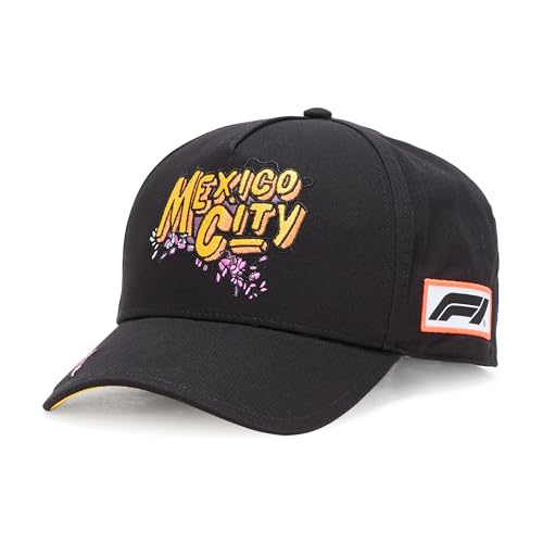 Casquette de baseball PUMA Formule 1 noir Mexique AH25 pour éviter les reflets