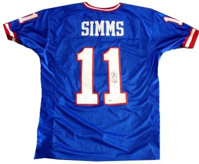 Phil simms autographed jersey Clearance