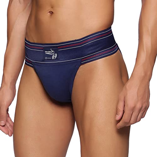 Image of Omtex Cotton Tokyo Supporter - Back Covered (Navy Blue, XX-Large)