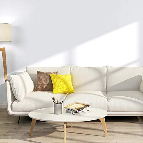 Image of practicalWs 15.7 inch x118 inch White Contatc Paper Self-Adhesive Wallpaper Film Stick Paper Easy to Apply Peel and Stick Wallpaper Stick Wallpaper Shelf Liner Table and Door Reform Decorative