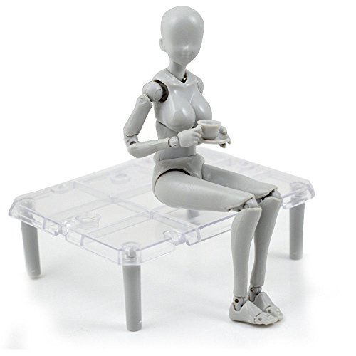 Body Kun Doll Pvc Body Chan Dx Set 2.0 Gray Color For Shf Body Kun Dx Set Male & Female Action Figure Model Set #TOP4