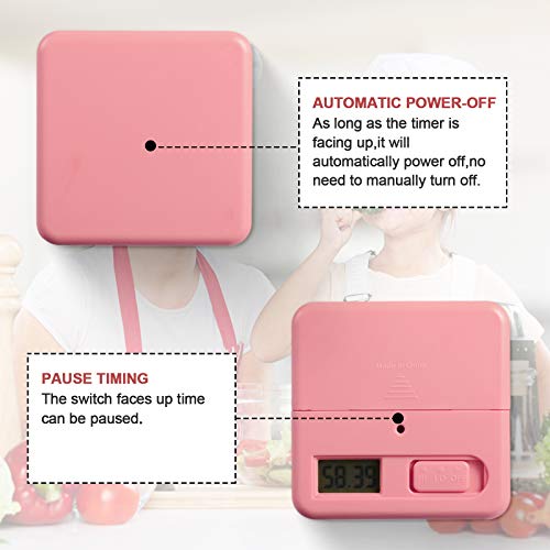 Weewooday Cube Gravity Sensor Flip Timer