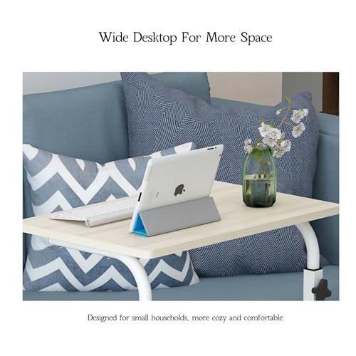Table de chevet avec étagères et support ordinateur pour chambre à coucher