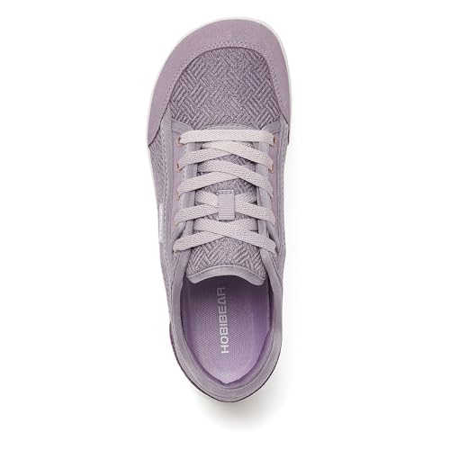 Image of HOBIBEAR Barefoot Shoes for Women Men Zero Drop Sole Wide Toe Box Walking Sneakers
