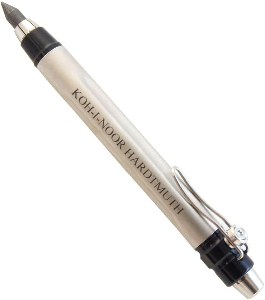 Assorted Color Lead Pencil Koh-I-Noor 5208 Mechanical Clutch Leadholder - 2.5mm - Wood | 52080N1011KK | The Online Pen Company 2mm Mechanical Pencil - View #12
