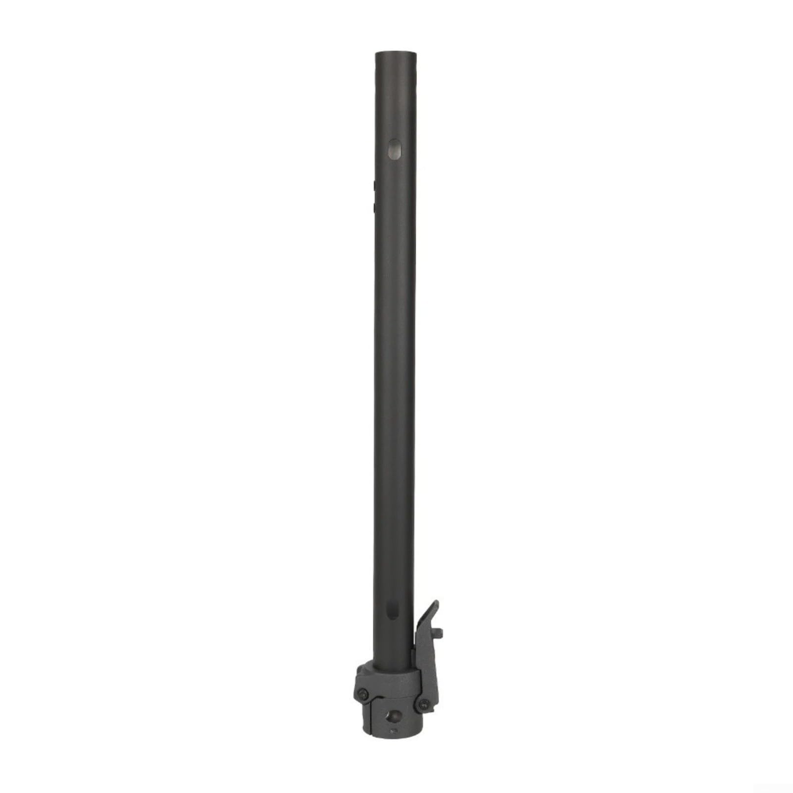 Potence pliable et base pour trottinette électrique Xiaomi 5 - Tube vertical - Tige de support en alliage d'aluminium - Kit de matériel - Noir