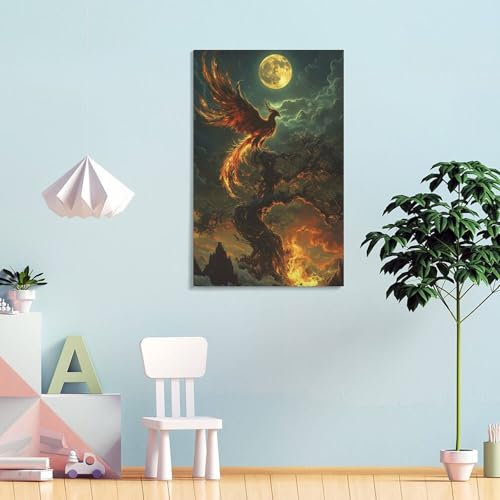 Impression sur Toile Phénix Premium Châssis Résistant et Finitions Soignées - 4