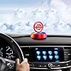 Solar Car Air Freshener, Solar Powered Car Air Freshener | Aroma Diffuser with Aromatherapy Tablet - Odor Eliminator, Air Purifier for Car Interior Decoration #1