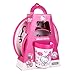 Imagen de Hello Kitty Juego de 3 vajillas reutilizables bicolor prémium para niños