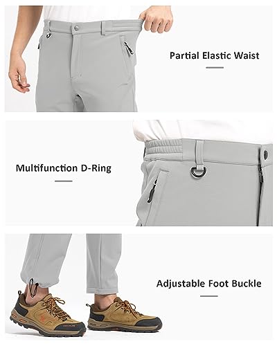 Pantalon de ski chaud homme imperméable contre le froid en camping - 6