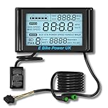 SW900 EBike Display 24V 36V 48V 60V 72V Electric Bicycle Screen Panel Speedo Speedometer LED 5 Pin Sine Wave, DC Moto Replament 250W,350W,1000W,1500W,2000W,3000W