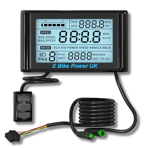 Display LCD SW900 Per Scooter Elettrico - Pannello Controllo 24-60V, 6 Pin, Per Velocità E Batteria - Foto 13