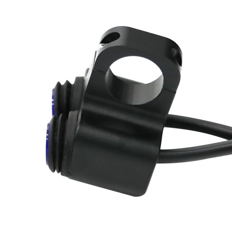 Interruptor de manillar de motocicleta de 2 botones para evitar fallos en ruta 5