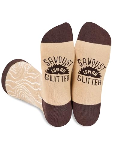 Cadeaux de travail du bois pour homme chaussettes confortables pour anniversaire et Noël