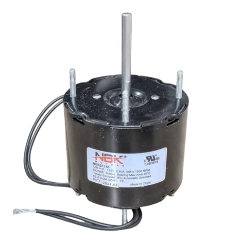 Moteur de ventilateur multifonction polyvalent à haut rendement 115V et bobinage stable 60Hz