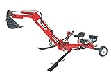 Portable Backhoe Plans DIY Track Hoe Excavator Garden Digger Build Your Own
