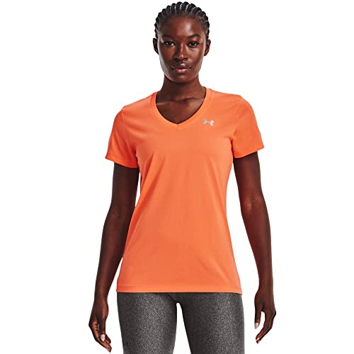 Image of Under Armour Womens Tech V-Neck Short-Sleeve T-Shirt