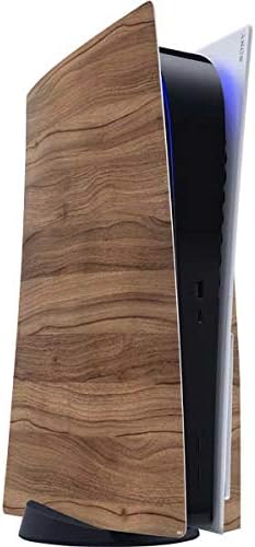 Skinit Decal Gaming Skin Compatible with PS5 Console - Wooden Stripes Design