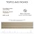 NovaGrid Panel 2PCS 3D Groove Texture Panel Sound Insulation Flat Noodles Wall Panel Solid Core Design Suitable for Interior Decoration 118" x 5.12" (Vintage Latte)