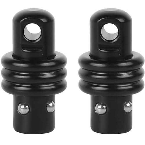 RALSPEC 2 x Push Button Quick Detach Rifle Sling Swivel Stud Adapter Mount for 10mm QD Socket Gun Keymod M-LOK