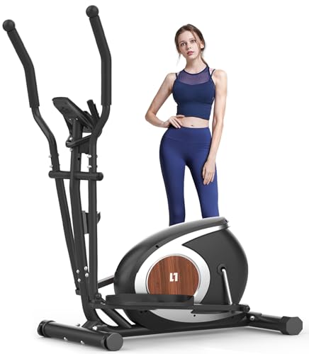 Crosstrainer für Zuhause, Ultraleiser Magnetischer Ellipsentrainer, Unterstützt Bluetooth-Fitness-App mit 16 Einstellbaren Widerstandsstufen, 6KG Schwungrad, LCD-Monitor, Geräte- und Flaschenhalter Crosstrainer für Zuhause, Ultraleiser Magnetischer Ellipsentrainer, Unterstützt Bluetooth-Fitness-App mit 16 Einstellbaren Widerstandsstufen, 6KG Schwungrad, LCD-Monitor, Geräte- und Flaschenhalter