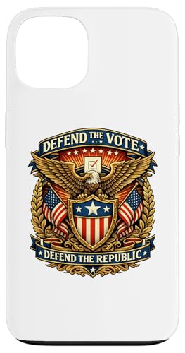 Defend the Vote Republic Eagle Crest �X�}�z�P�[�X iPhone 13 �p