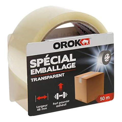 OROK Ruban adhésif transparent 50m Cover
