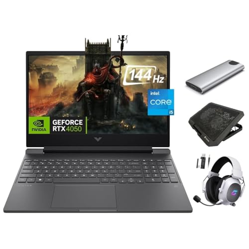 HP Victus Q[~Om[gp\R 15.6C` 144Hz FHD 8RA Intel i5-13420H NVIDIA RTX 4050 6GB GPU 16GB RAM 512GB SSD obNCgt KB WiFi 6 EFuJ