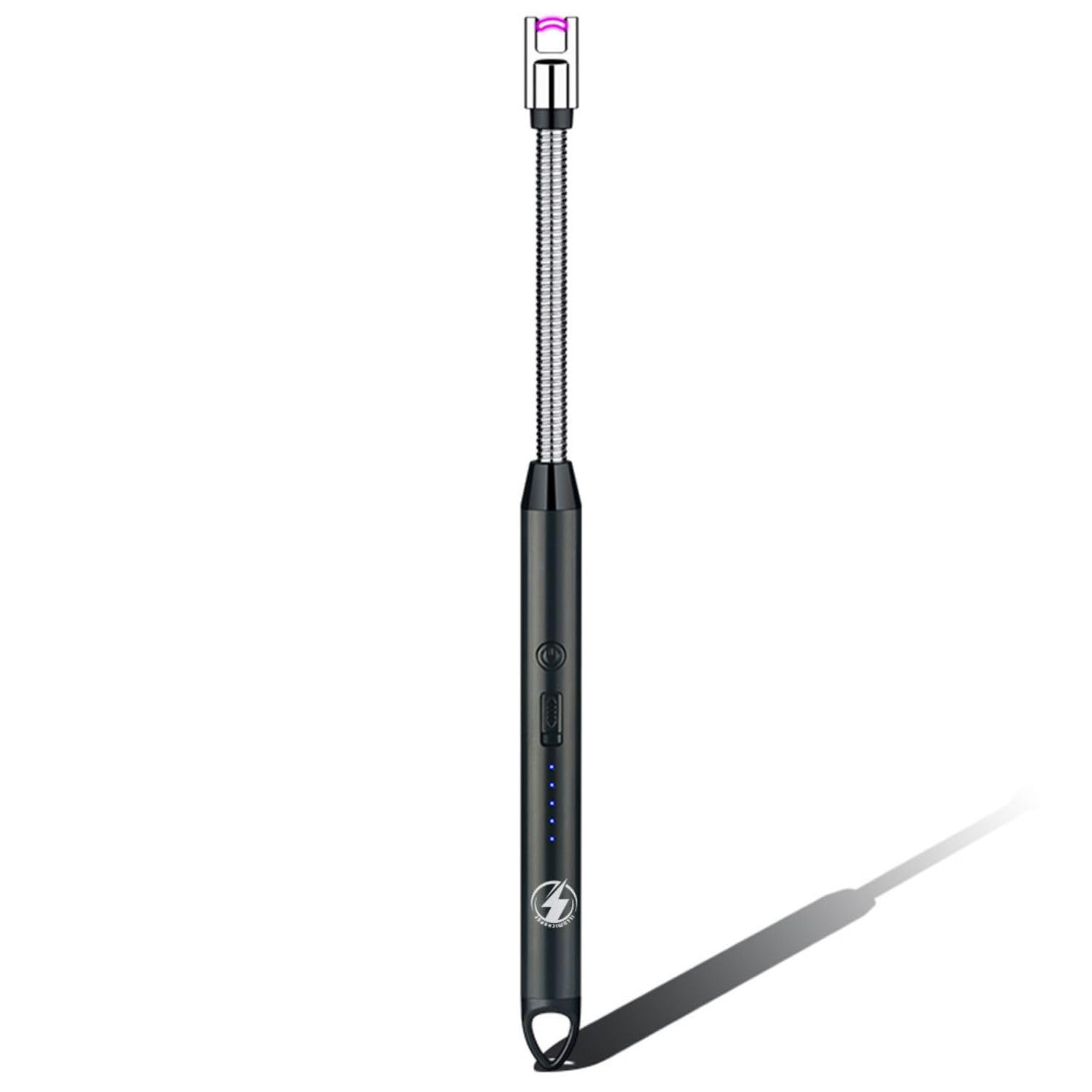 Bend-It Flexible Neck Arc Lighter USB Rechargeable Windproof Flameless Long Reach for Deep Jar Candles Stove BBQ Fireplace