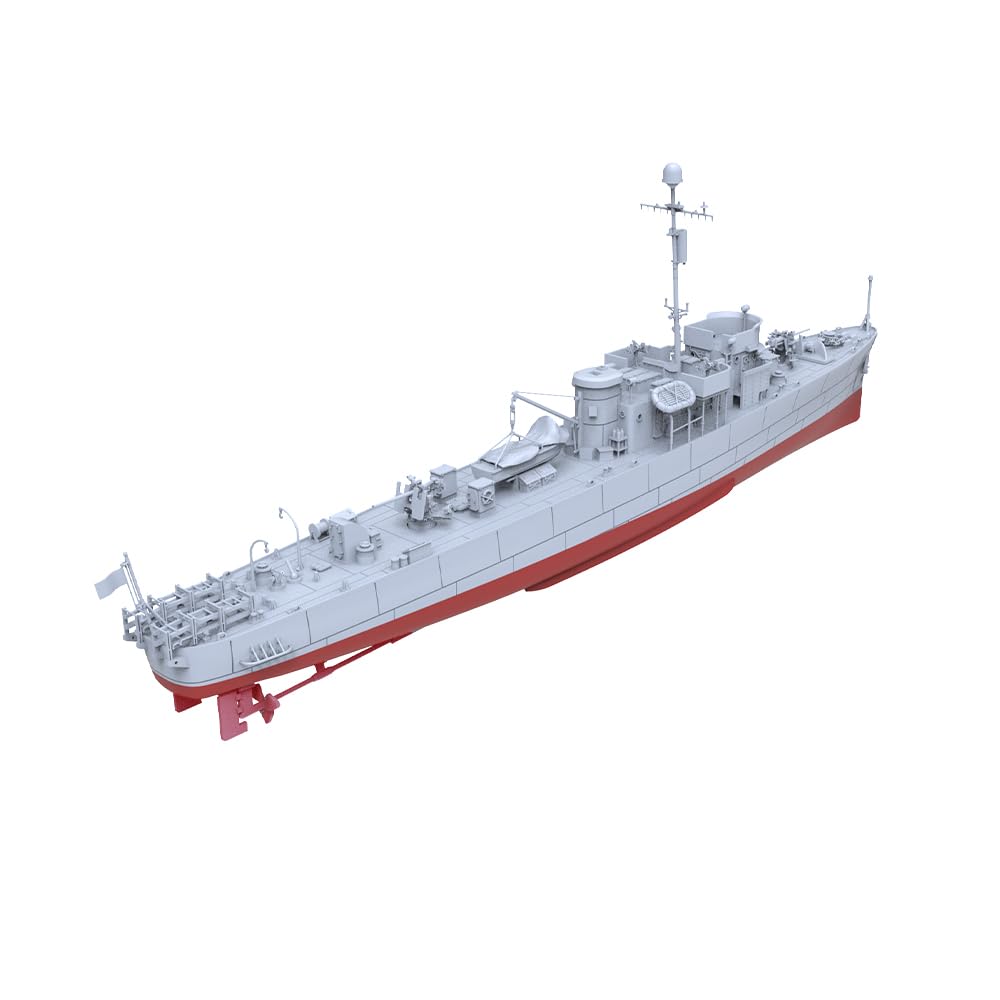 MRY-SFW SSC144599S-A 1/144 zestaw do budowy modelu wojskowego USS PC-461 klasa Carmi Sub-Chaser pełny kadłub segmentowy