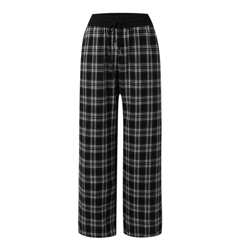 Pantalon décontracté extensible et à coupe ample WWricotta à la mode