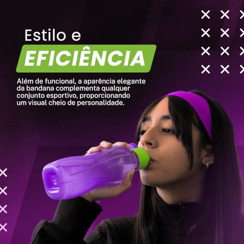 Quero & Preciso, 3 Faixa De Cabeça Esporte Corrida Academia Yoga Headband Bandana Turbante