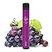 Produktbild Elf Bar 600 Nikotinfreie Einweg E-Zigarette Elfbar disposable e Shisha 550mAh, 600 Züge (Grape, 1)