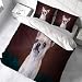 NIOYNJIS Bettwäsche Set 100% Baumwolle ist,Chihuahua Tiere Hunde freundlich Welpe klein Wildtiere Hund süßes Tier,und allem auch für Personen mit Hautsensibilisierung empfohlen 228x264cm