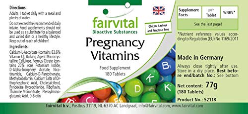 Schwangerschaftsvitamine von Fairvital für werdende Mütter