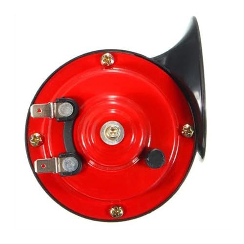 Bocina de aire para motocicleta 12V: Kit de doble tono fuerte para coche y señal de barco 6