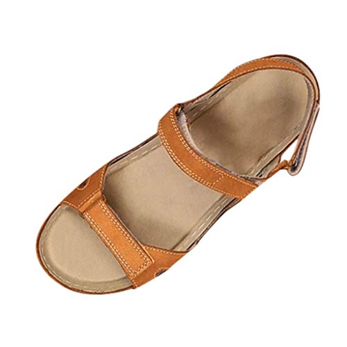 Dress Sandals for Women Flat Sandals Japanese Sandals Flat Sandals for Women Beach Sandals Walking Sandals Women Beach Sandals for Women Wedding Sandals Lace Woman Sandals Open Toe Sandal(Brown,8)