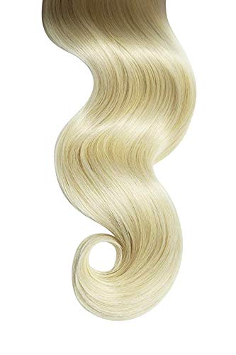 Clip In Hair Extension - Single Hair Extension (4 Clips Per Weft) by Glam Seamless (16, LA Ombre)