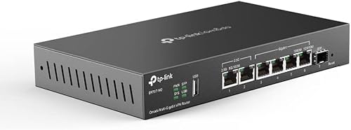 Miniatura 4 de TP-Link ER707-M2  Enrutador Omada Multi-Gigabit VPN  Puertos WAN duales de 2.5 Gig  Alta capacidad de red  Firewall SPI  Omada SDN integrado