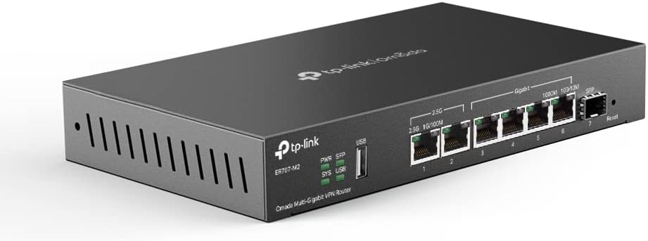 TP-Link ER707-M2, Omada Multi-Gigabit VPN Router