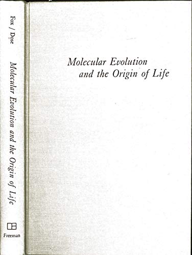 Molecular Evolution and the Origin of Life.