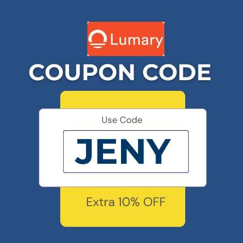 Lumary Smart Discount Code JENY Verified Today &ndash; Extra 10% OFF Lighting Deals